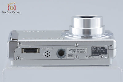 【中古】SONY ソニー Cyber-shot DSC-W80 シルバー コンパクトデジタルカメラ