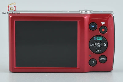 【中古】Canon キヤノン IXY 150 レッド コンパクトデジタルカメラ 元箱付き