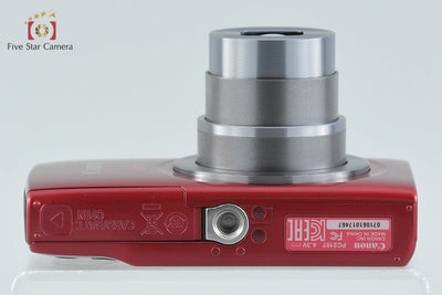 【中古】Canon キヤノン IXY 150 レッド コンパクトデジタルカメラ 元箱付き