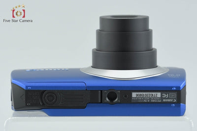【中古】Canon キヤノン PowerShot A3300 IS ブルー コンパクトデジタルカメラ 元箱付き