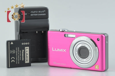 【中古】Panasonic パナソニック LUMIX DMC-FS7 ピンク コンパクトデジタルカメラ