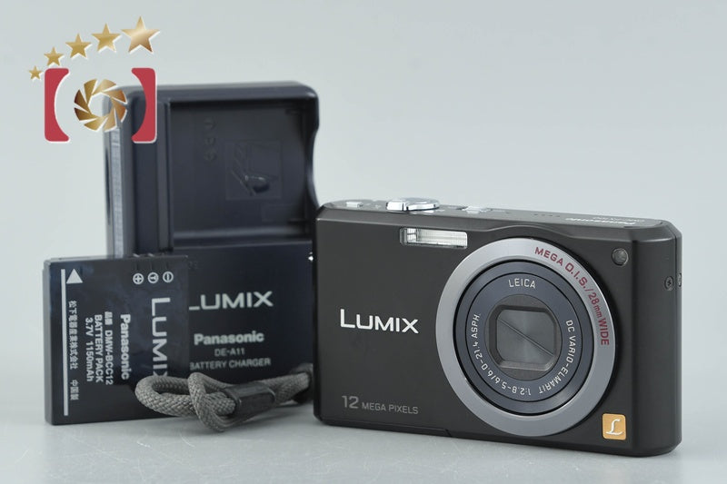 【中古】Panasonic パナソニック LUMIX DMC-FX100 エスプリブラック コンパクトデジタルカメラ