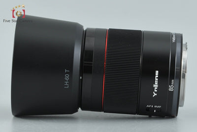 【中古】Yongnuo ヨンヌオ YN 85mm f/1.8 R DF DSM キヤノンRFマウント用 元箱付き