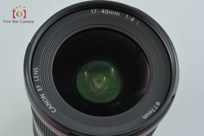【中古】Canon キヤノン EF 17-40mm f/4 L USM