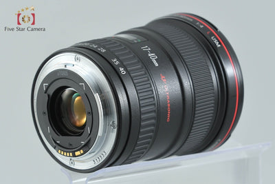 【中古】Canon キヤノン EF 17-40mm f/4 L USM