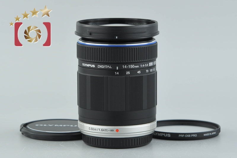 【中古】OLYMPUS オリンパス M.ZUIKO DIGITAL ED 14-150mm f/4-5.6 ブラック