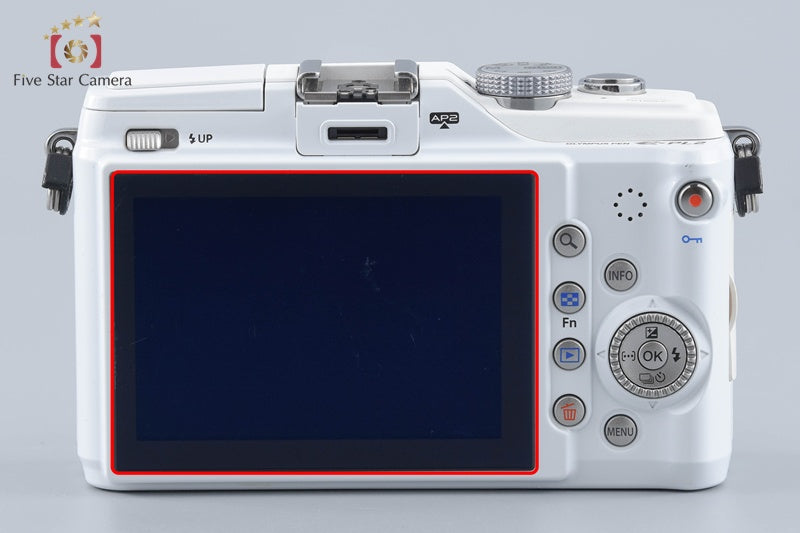 中古】OLYMPUS オリンパス PEN Lite E-PL2 ダブルズームキット