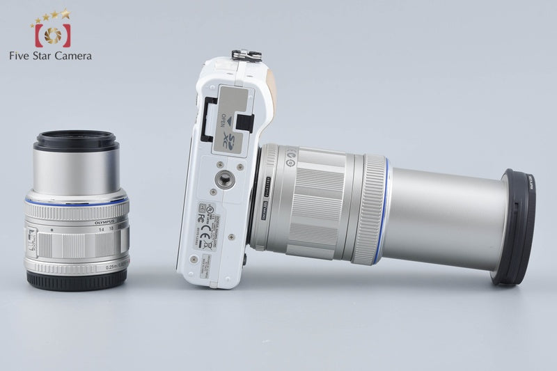 中古】OLYMPUS オリンパス PEN Lite E-PL2 ダブルズームキット