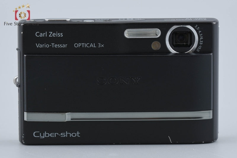 中古】SONY ソニー Cyber-shot DSC-T9 ブラック デジタルスチルカメラ