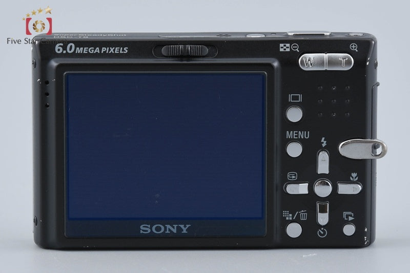 中古】SONY ソニー Cyber-shot DSC-T9 ブラック デジタルスチルカメラ