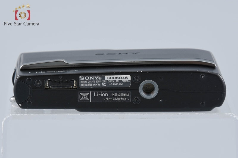 中古】SONY ソニー Cyber-shot DSC-T9 ブラック デジタルスチルカメラ
