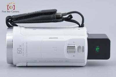 【中古】SONY ソニー ハンディカム HDR-CX675 ホワイト デジタルビデオカメラ 多言語対応