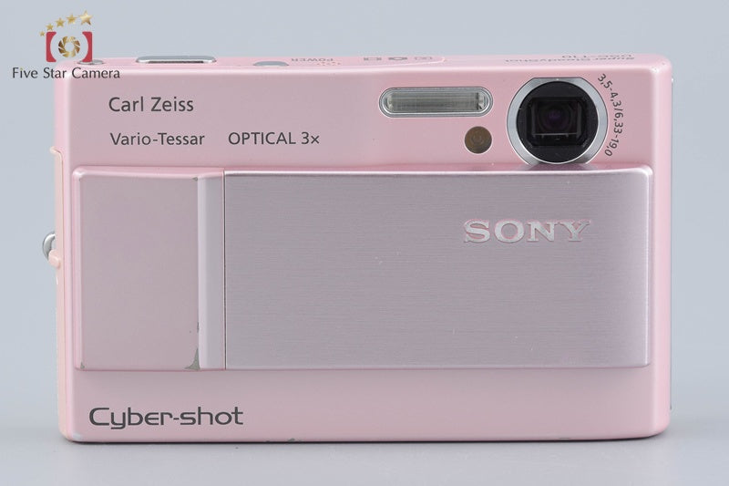 中古】SONY ソニー Cyber-shot DSC-T10 ピンク デジタルスチルカメラ