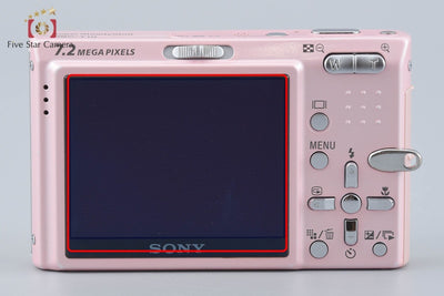 【中古】SONY ソニー Cyber-shot DSC-T10 ピンク デジタルスチルカメラ