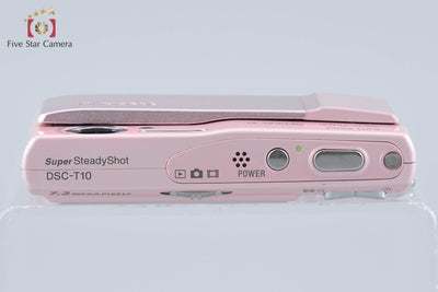 【中古】SONY ソニー Cyber-shot DSC-T10 ピンク デジタルスチルカメラ