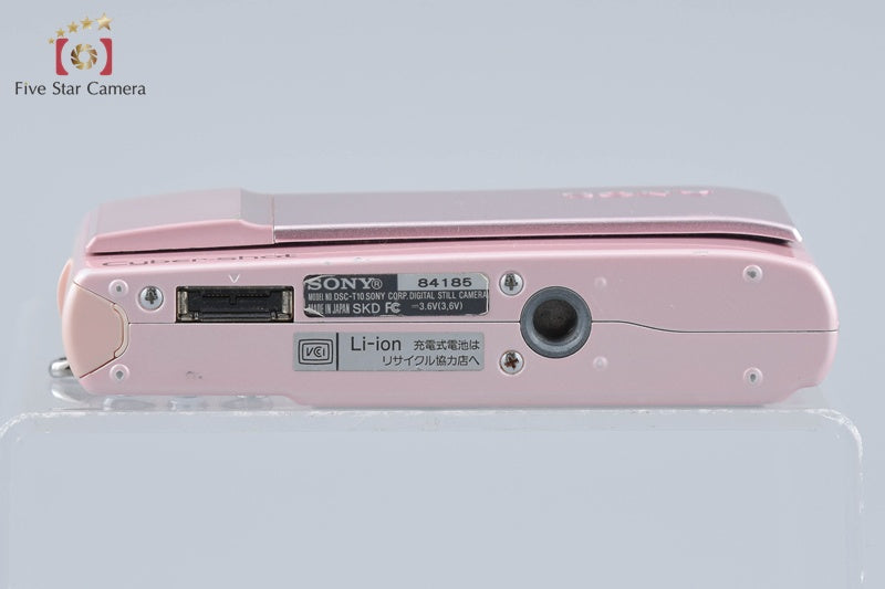 中古】SONY ソニー Cyber-shot DSC-T10 ピンク デジタルスチルカメラ