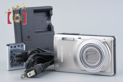 【中古】OLYMPUS オリンパス μ-7040 チタニウムシルバー コンパクトデジタルカメラ