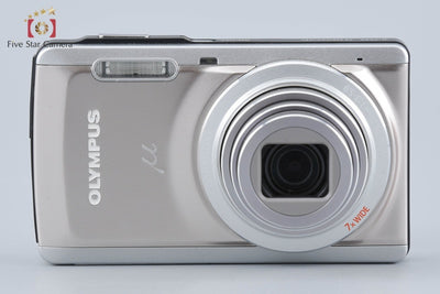 【中古】OLYMPUS オリンパス μ-7040 チタニウムシルバー コンパクトデジタルカメラ