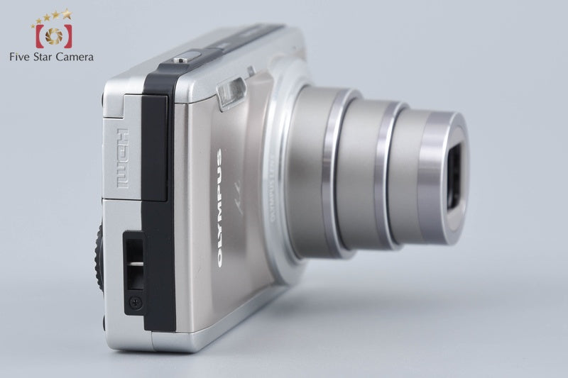 OLYMPUS　μ-7040 中古】OLYMPUS オリンパス μ-7040 チタニウムシルバー コンパクト
