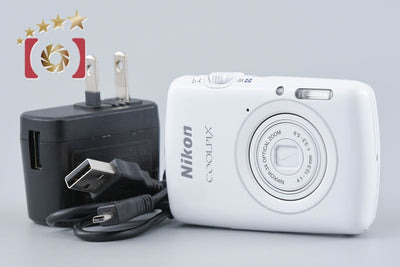 【中古】Nikon ニコン COOLPIX S01 ホワイト コンパクトデジタルカメラ