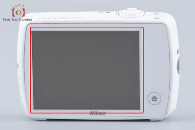 【中古】Nikon ニコン COOLPIX S01 ホワイト コンパクトデジタルカメラ