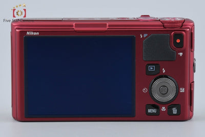 【中古】Nikon ニコン COOLPIX S9500 ヴェルヴェットレッド コンパクトデジタルカメラ