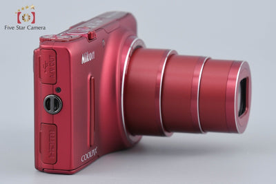 【中古】Nikon ニコン COOLPIX S9500 ヴェルヴェットレッド コンパクトデジタルカメラ