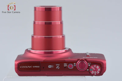 【中古】Nikon ニコン COOLPIX S9500 ヴェルヴェットレッド コンパクトデジタルカメラ