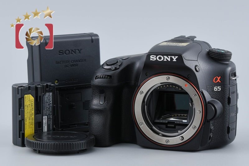 【中古】SONY ソニー α65 SLT-A65V デジタル一眼レフカメラ