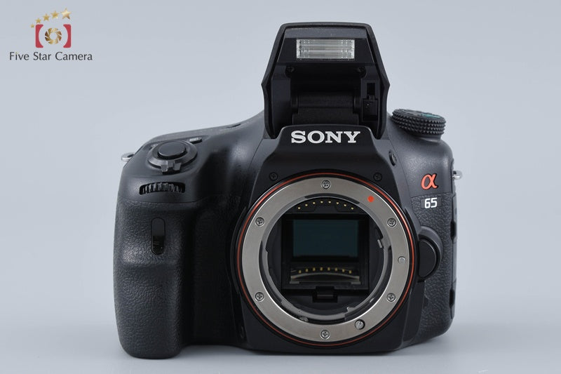 中古】SONY ソニー α65 SLT-A65V デジタル一眼レフカメラ – Five Star