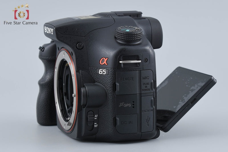 中古】SONY ソニー α65 SLT-A65V デジタル一眼レフカメラ – Five Star