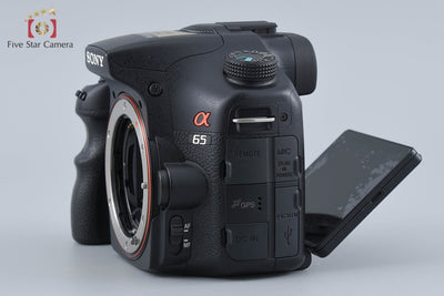 【中古】SONY ソニー α65 SLT-A65V デジタル一眼レフカメラ
