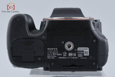 【中古】SONY ソニー α65 SLT-A65V デジタル一眼レフカメラ
