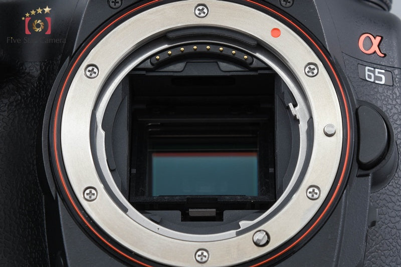 中古】SONY ソニー α65 SLT-A65V デジタル一眼レフカメラ – Five Star