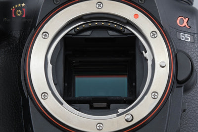 【中古】SONY ソニー α65 SLT-A65V デジタル一眼レフカメラ