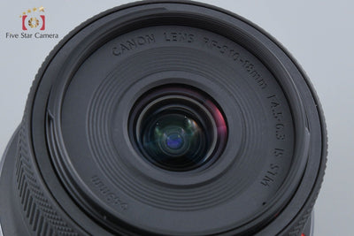 【中古】Canon キヤノン RF-S 10-18mm f/4.5-6.3 IS STM