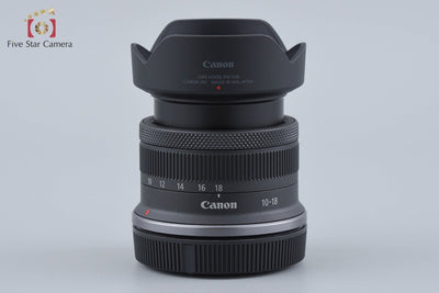 【中古】Canon キヤノン RF-S 10-18mm f/4.5-6.3 IS STM
