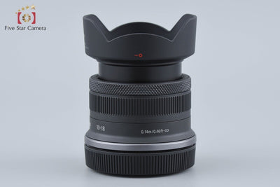 【中古】Canon キヤノン RF-S 10-18mm f/4.5-6.3 IS STM