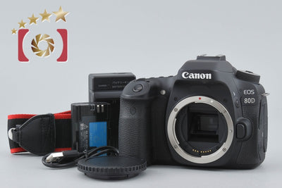 【中古】Canon キヤノン EOS 80D デジタル一眼レフカメラ シャッター回数僅少