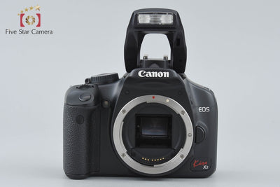 【中古】Canon キヤノン EOS Kiss X2 ダブルズームキット シャッター回数僅少