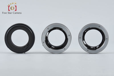【中古】CONTAX コンタックス エクステンションチューブ 13mm + 20mm + 27mm