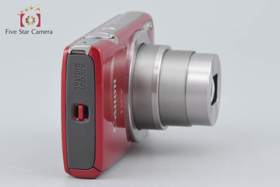 【中古】Canon キヤノン IXY 180 レッド コンパクトデジタルカメラ