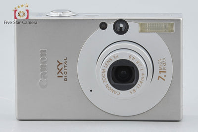 【中古】Canon キヤノン IXY Digital 10 シルバー コンパクトデジタルカメラ