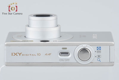 【中古】Canon キヤノン IXY Digital 10 シルバー コンパクトデジタルカメラ