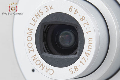 【中古】Canon キヤノン IXY Digital 10 シルバー コンパクトデジタルカメラ