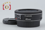 【中古】Canon キヤノン EF 40mm f/2.8 STM
