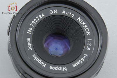 【中古】Nikon ニコン GN Auto NIKKOR 45mm f/2.8