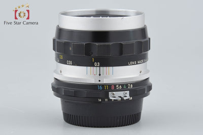 【中古】Nikon ニコン NIKKOR-S Auto 35mm f/2.8 Ai改
