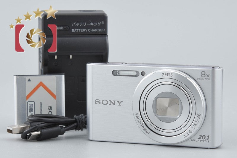 【中古】SONY ソニー Cyber-Shot DSC-W830 シルバー コンパクトデジタルカメラ