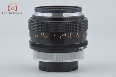 【中古】Canon キヤノン FD 55mm f/1.2